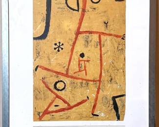 Vintage Paul Klee Framed Print