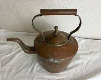 Antique Copper Kettle