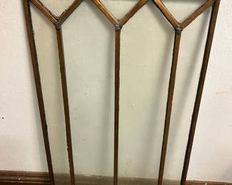 Antique Copper/Leaded Glass Window