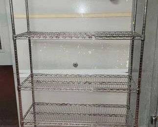 17 20 4 Metal Rolling Shelves