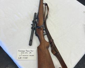 Savage Sporter .22 CAL LR w/ Weaver Scope