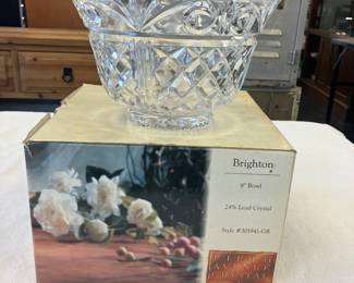 Brighton 9" Crystal Bowl