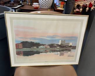 Robert Burnelle Original Print