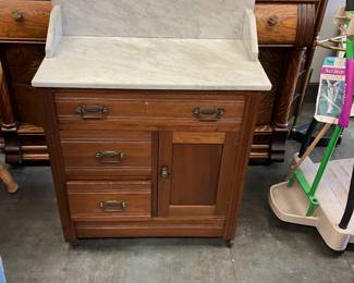 Marble Top Washstand 