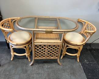 Bamboo Dinette Set 