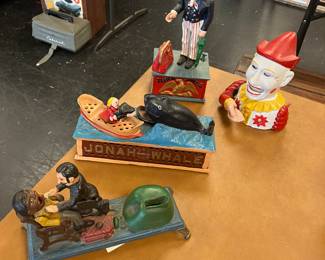 Cast Iron Mechanical Banks 