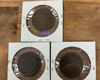 1847 & 1856 Large Cent