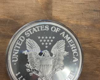1LB Fine Silver Walking Liberty 1986-1996 Coin
