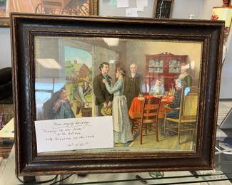 Mom Saying Goodbye 16"x21"