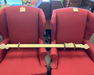 Curtain Rod Torch 1" Matte White - Length 66"-120"     (2 Rods)