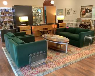 Knoll Pfister Settee & Chairs, Ello Bedroom Suite