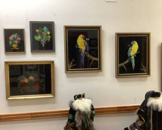 Reverse Painting on Glass