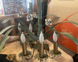 Vintage wall sconces