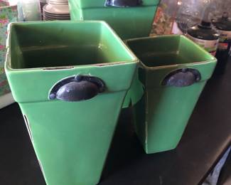 Three piece vase set