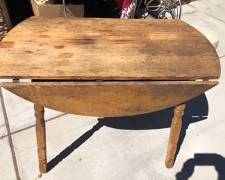 Vintage drop leaf table