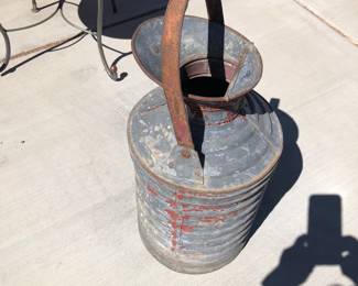 Vintage milk can