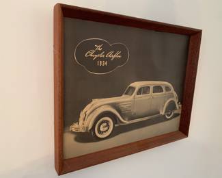 1934 Dealer Chrysler Airflow advertisement picture