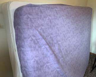 Queen mattress and box springs