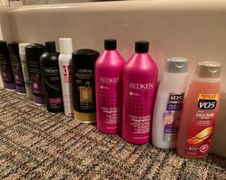 Redken and other shampoo and conditioners 