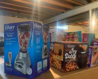 Oster blender, deep fryer