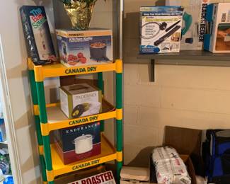 Canada Dry vintage shelf