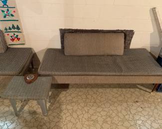 Mid century bench