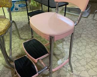 Mid century chair / step stool