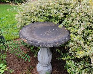 1 of 2 bird baths