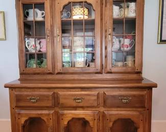 China cabinet and all its contents 