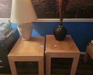 Off site
2 end tables $25 each match the coffee table