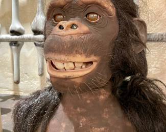 $28; animatronic gorilla head