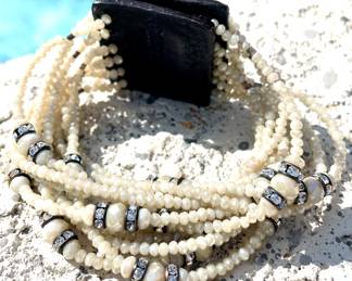 $100; Milliana beaded magnetic bracelet