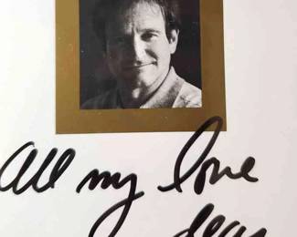  01 Authenticated Autographed Photo of Robin Williams