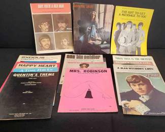 1960s Sheet Music
