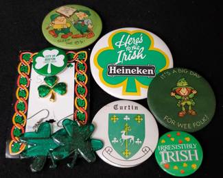 Irish Pins and Jewelry