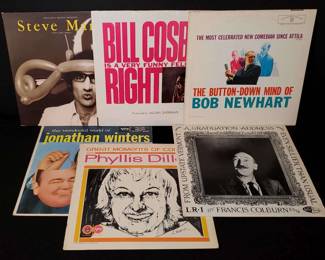 Old School Comedy Vinyl LP Records