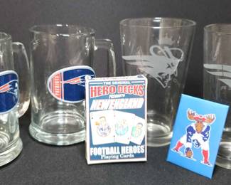 Patriots Glassware and More