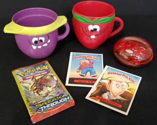 Pokemon, Funny Face, Garbage Pail Kids