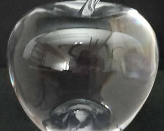 Tiffany Co. Crystal Apple