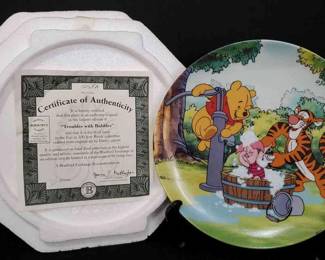 Winnie The Pooh Collectors Plates