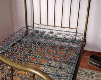 Full Size Brass Bed