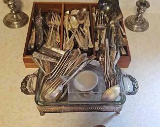 Silver Plate A Tad Of Sterling Silver 