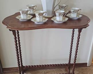 Vintage Table Tea Set