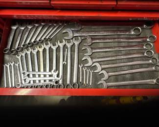 Snap On Wrenches - Open End & Combination - 39 pc