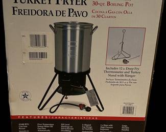 Brinkmann Gas Turkey Fryer- 30qt Boiling Pot