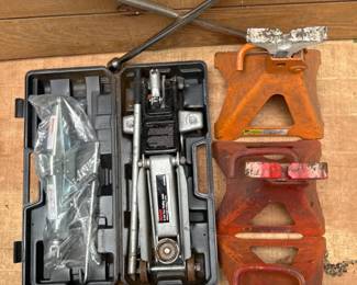 Jack of all Trades - Sears 2.25 Ton Trolley Jack - Jack Stands