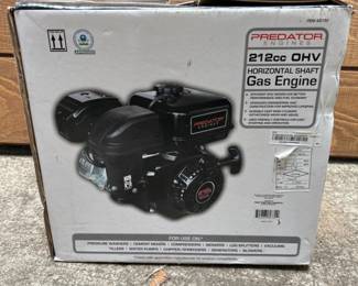 NEW in Box - Predator 212cc OHV Horizontal Shaft Gas Engine