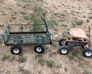 All Aboard the Wagon Train - Garden Carts