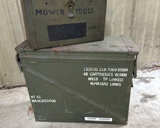Military Ammo Cans