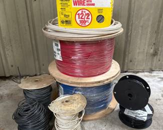 Spools of Electrical Wire - (2)New 3K FT American Dryer Wire